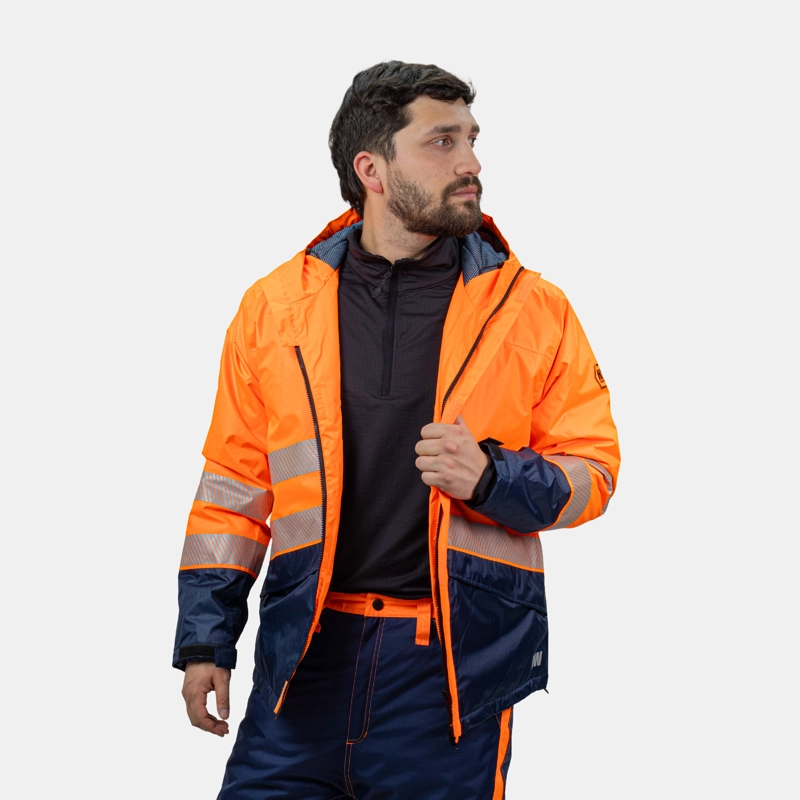 PARKA HW ARTICA NARANJO FLUOR - 5