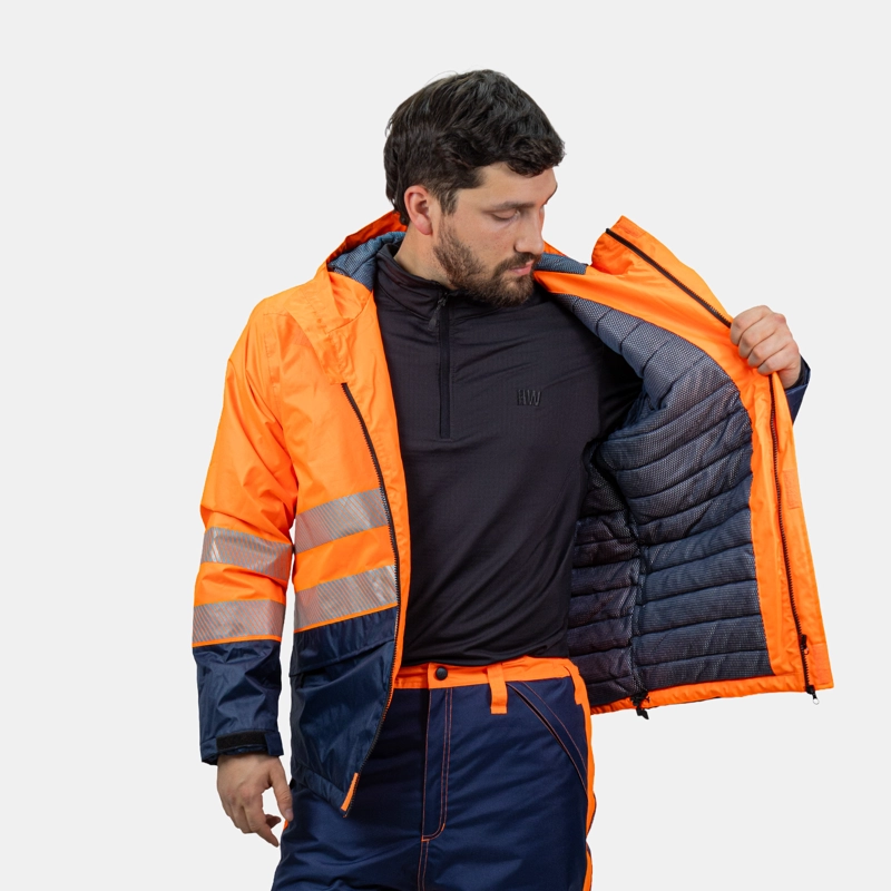 PARKA HW ARTICA NARANJO FLUOR - 6