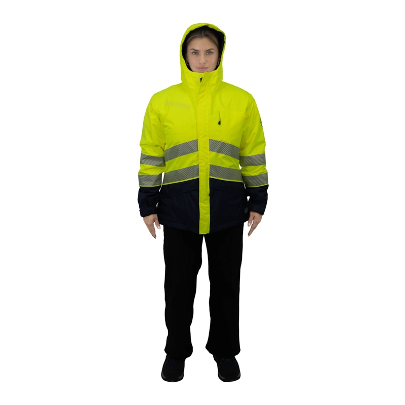 PARKA HW ARTICA MUJER AMARILLO FLUOR - 1
