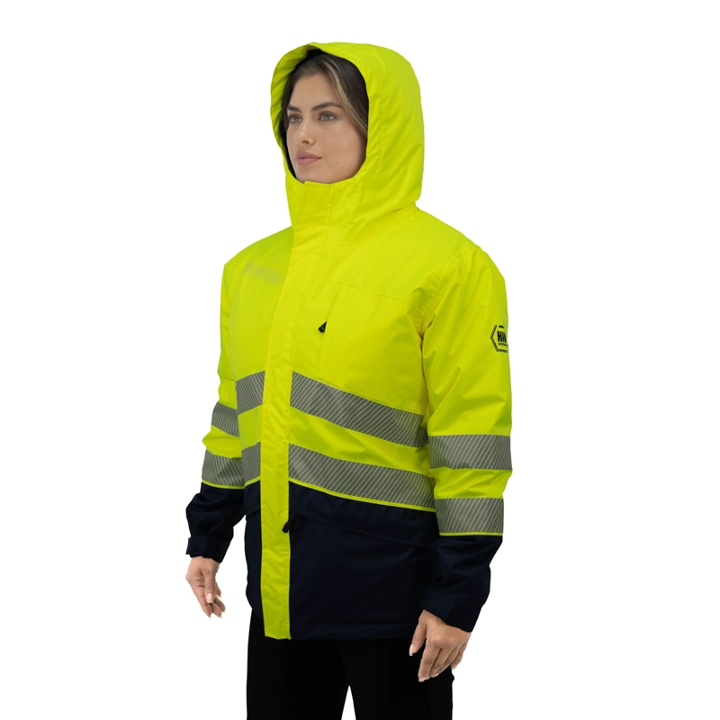 PARKA HW ARTICA MUJER AMARILLO FLUOR - 3