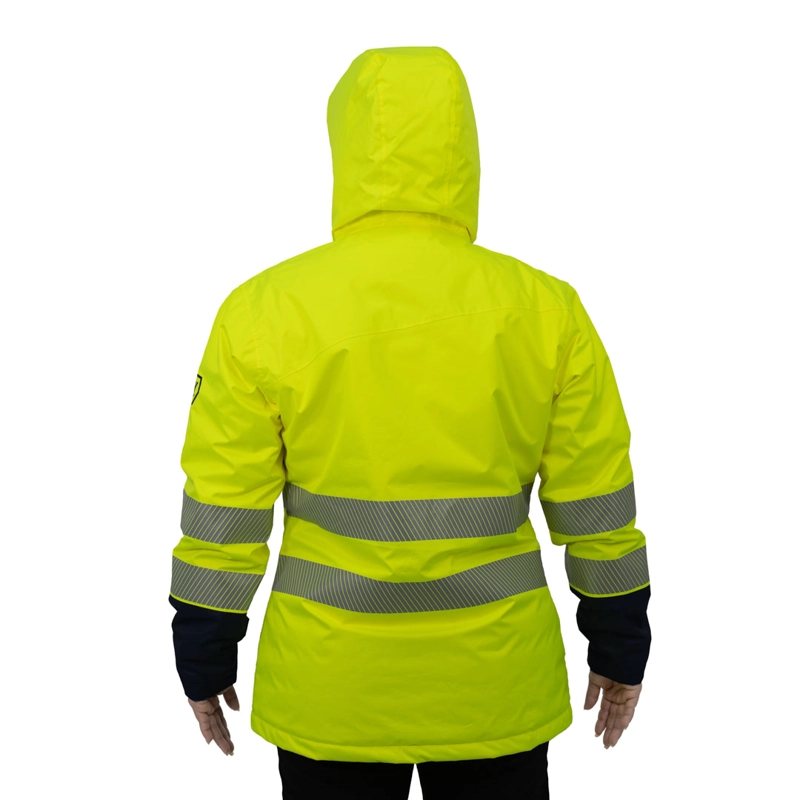 PARKA HW ARTICA MUJER AMARILLO FLUOR - 4