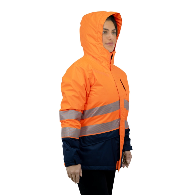 PARKA HW ARTICA MUJER NARANJO FLUOR - 2