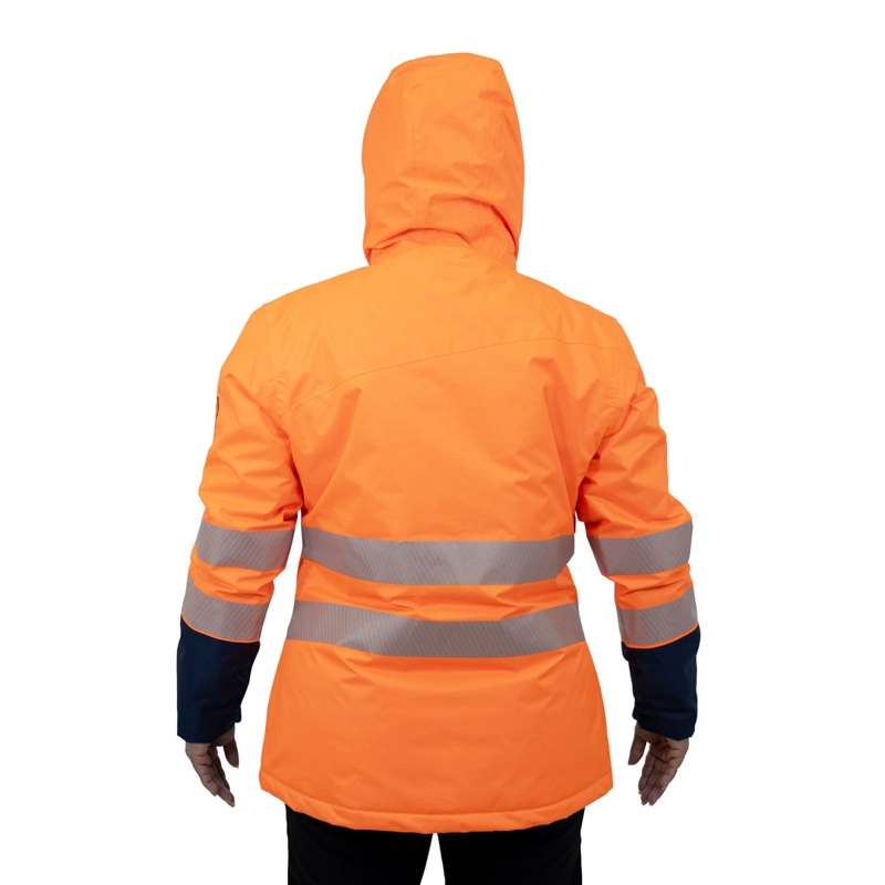 PARKA HW ARTICA MUJER NARANJO FLUOR - 4