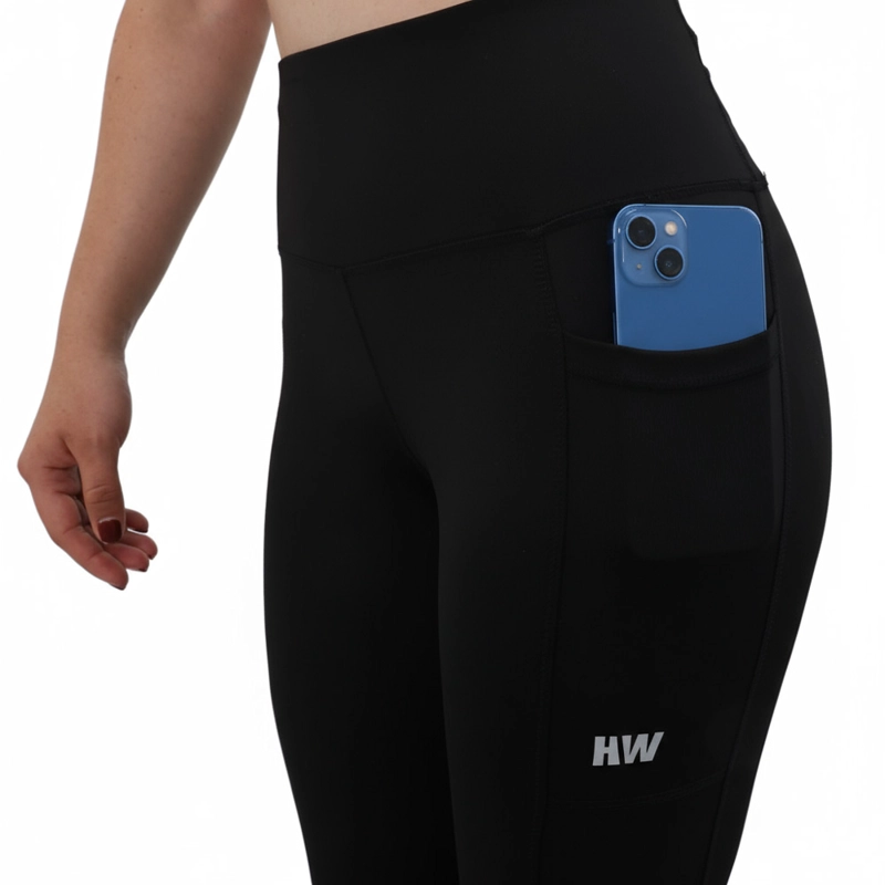 CALZA HW BIKER NEGRA - 2