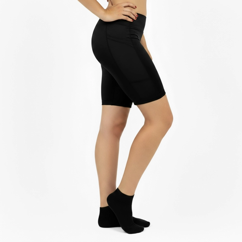 CALZA HW BIKER NEGRA - 3