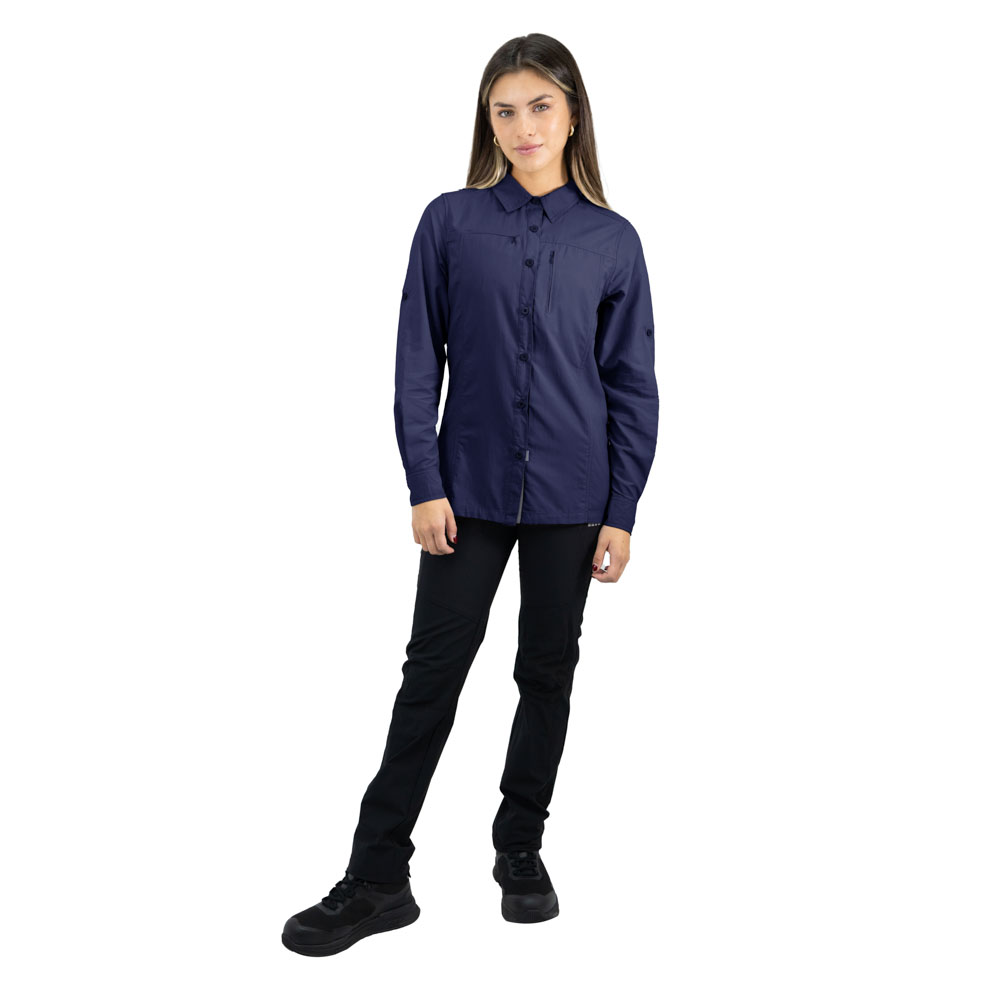 CAMISA HW ARIZONA MUJER AZUL - 1