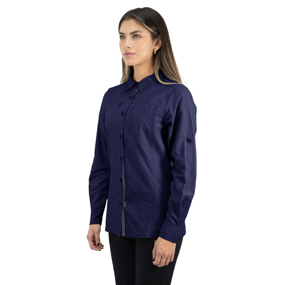 CAMISA HW ARIZONA MUJER AZUL - 3