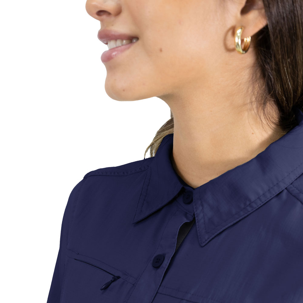CAMISA HW ARIZONA MUJER AZUL - 5