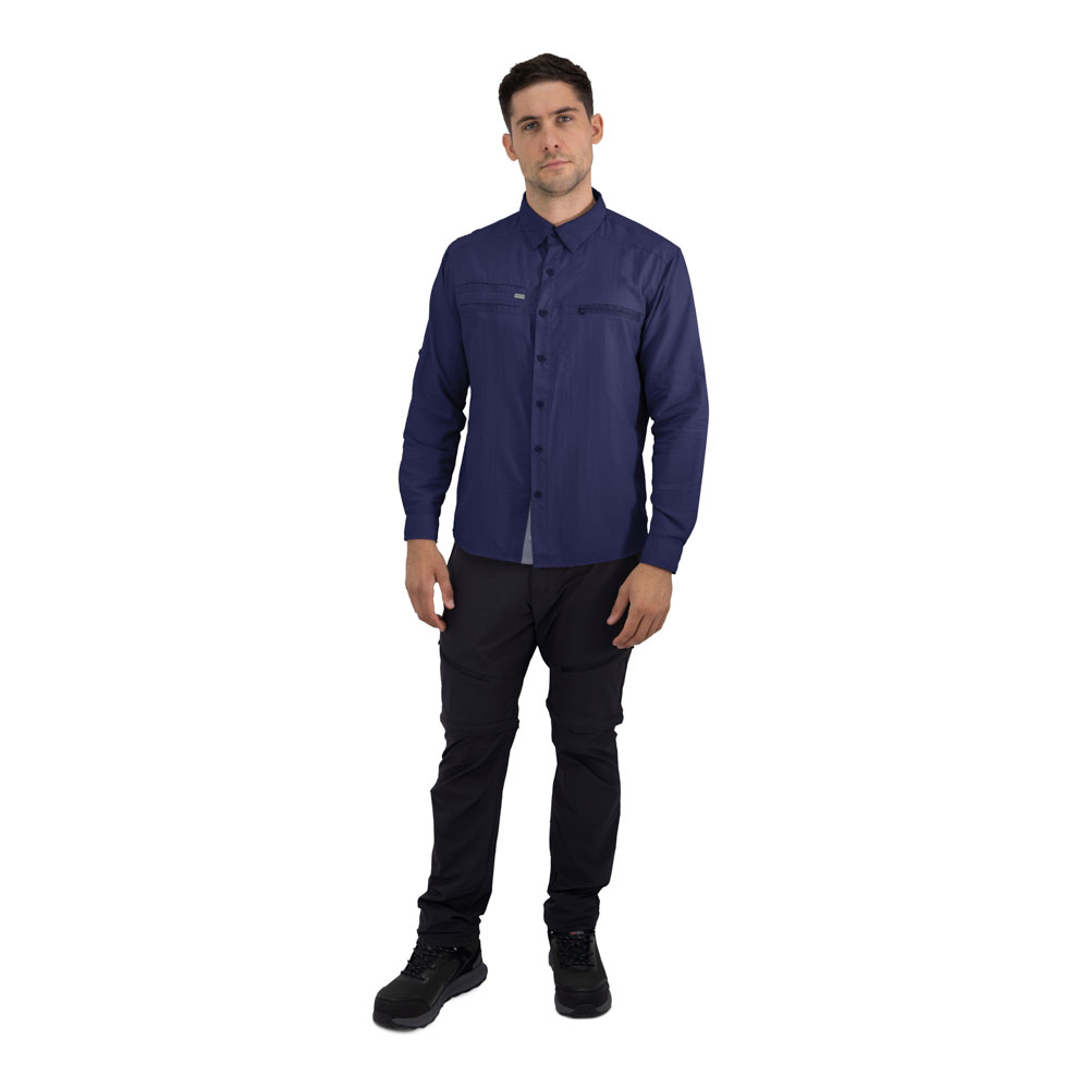 CAMISA HW ARIZONA HOMBRE AZUL - 1