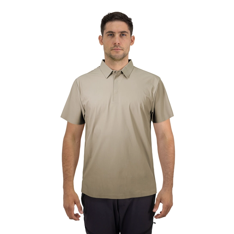 POLERA HW WOODS MANGA CORTA OLIVA - 1