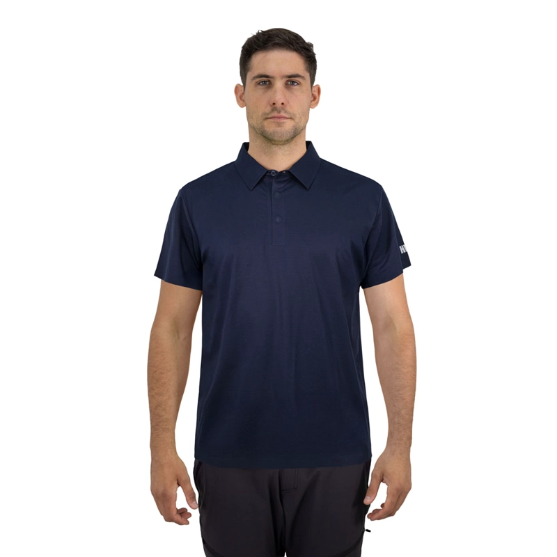 POLERA HW WINDSOR MANGA CORTA AZUL - 1