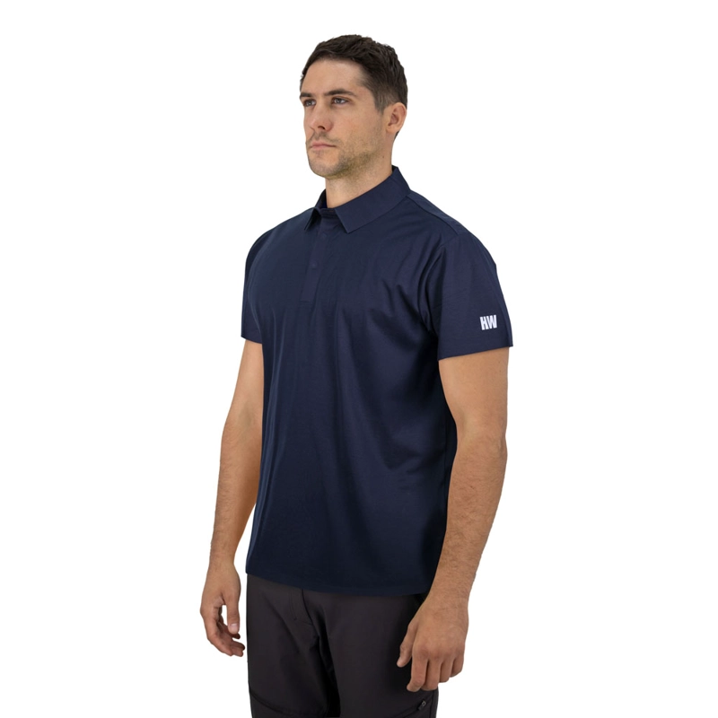 POLERA HW WINDSOR MANGA CORTA AZUL - 2
