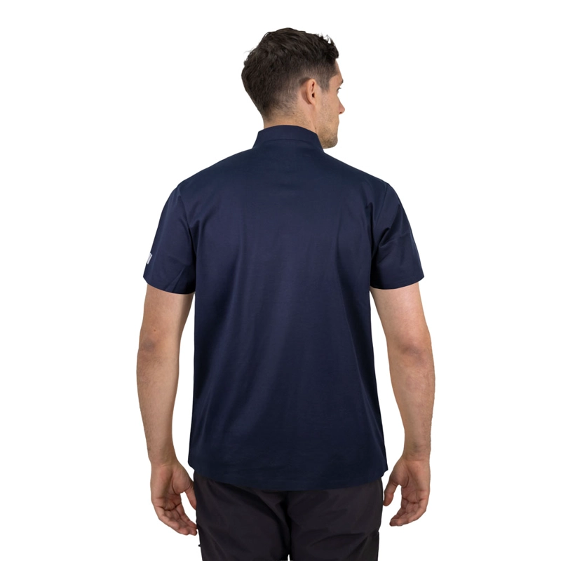 POLERA HW WINDSOR MANGA CORTA AZUL - 3