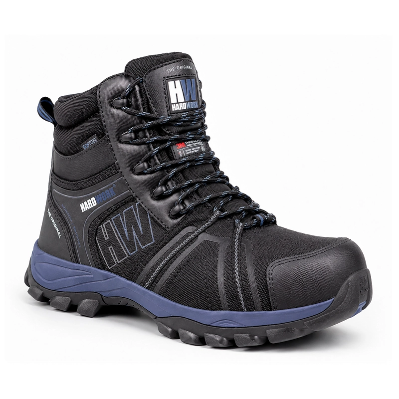 CALZADO DE SEGURIDAD HW BERING HIGH NAVY - 1
