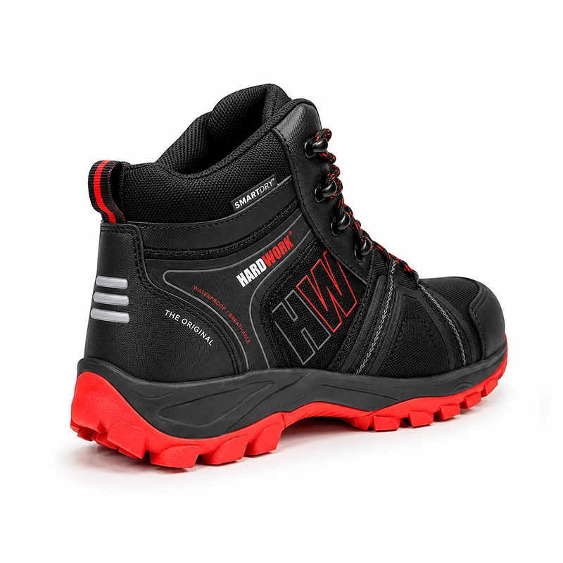 CALZADO DE SEGURIDAD HW BERING LOW RED - 4
