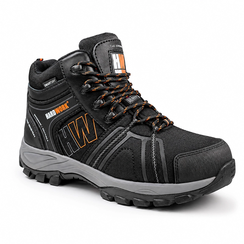 CALZADO DE SEGURIDAD HW BERING LOW BLACK - 1
