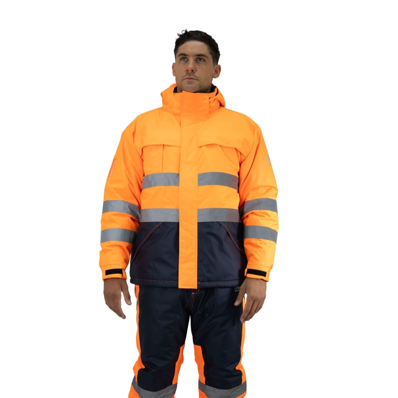 PARKA REFLECTIVA HW SIBERIA NARANJO FLUOR - 1