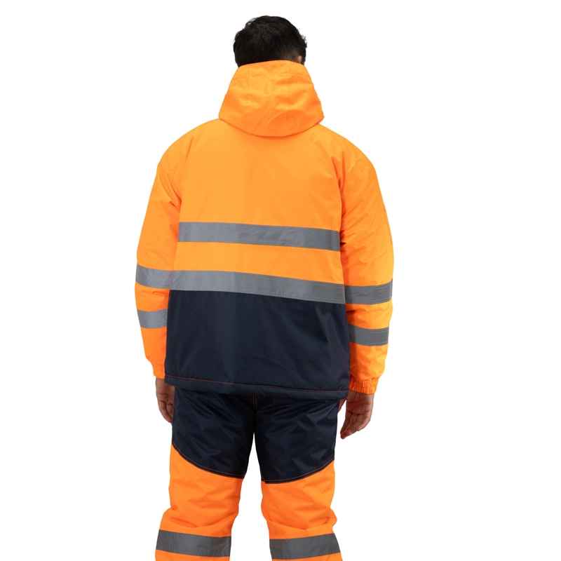 PARKA REFLECTIVA HW SIBERIA NARANJO FLUOR - 2