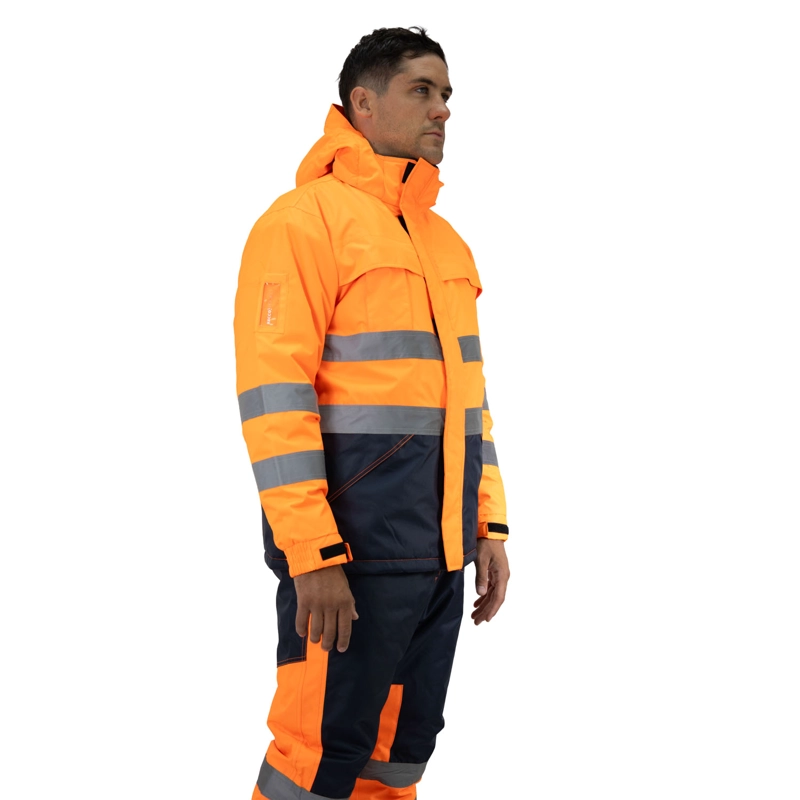 PARKA REFLECTIVA HW SIBERIA NARANJO FLUOR - 3