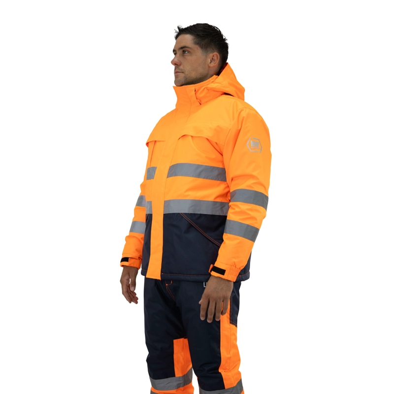 PARKA REFLECTIVA HW SIBERIA NARANJO FLUOR - 4