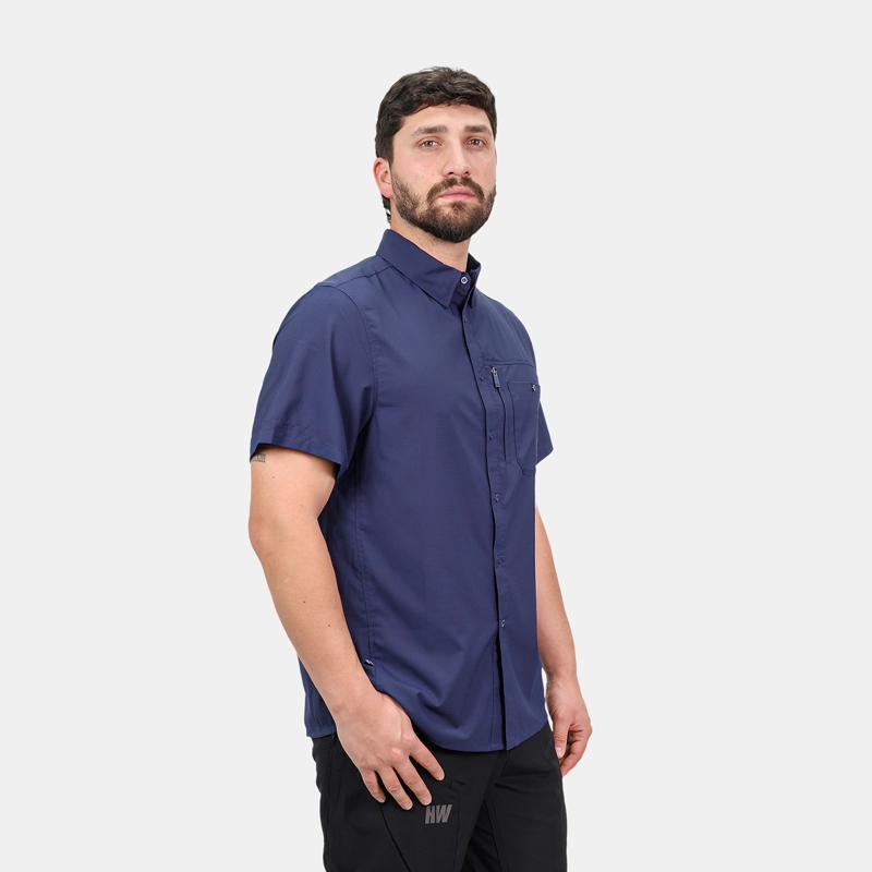 CAMISA HW KINGSTON BLUE - 2