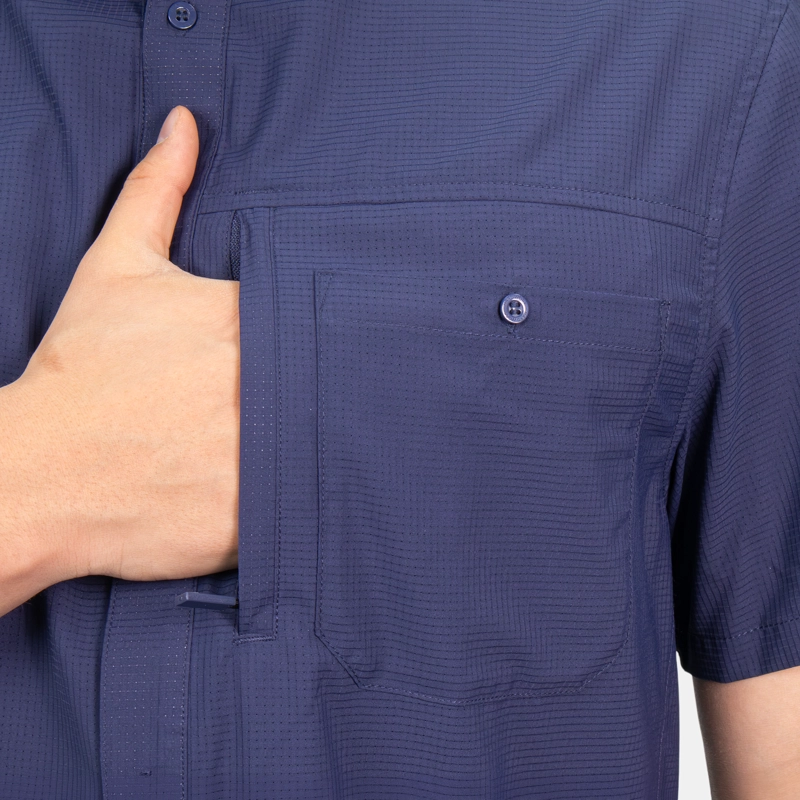 CAMISA HW KINGSTON BLUE - 5