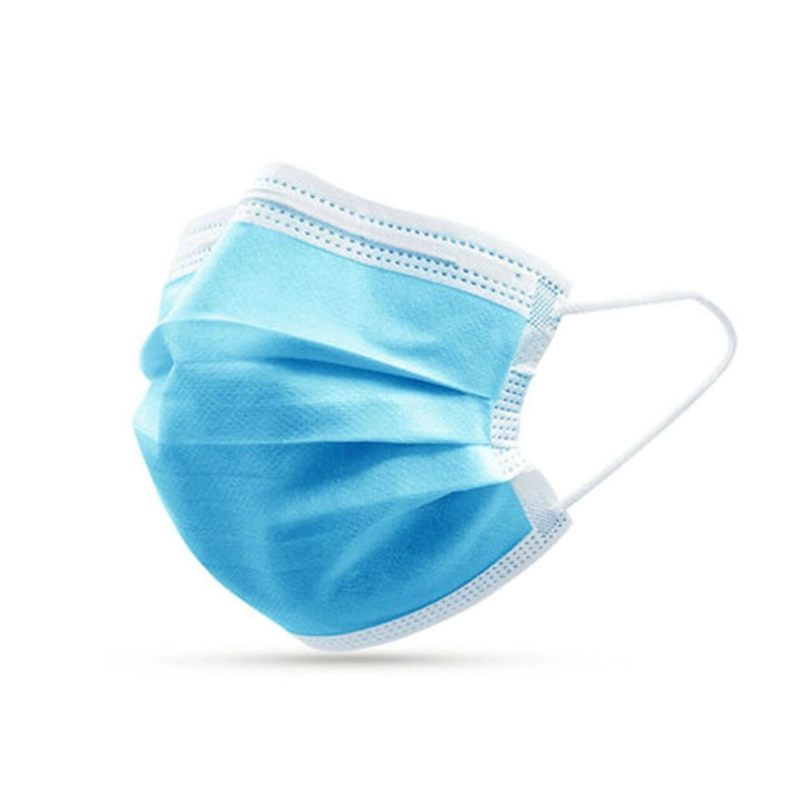 MASCARILLA DESECHABLE 3 PLIEGUES CAJA 50 UN - 1