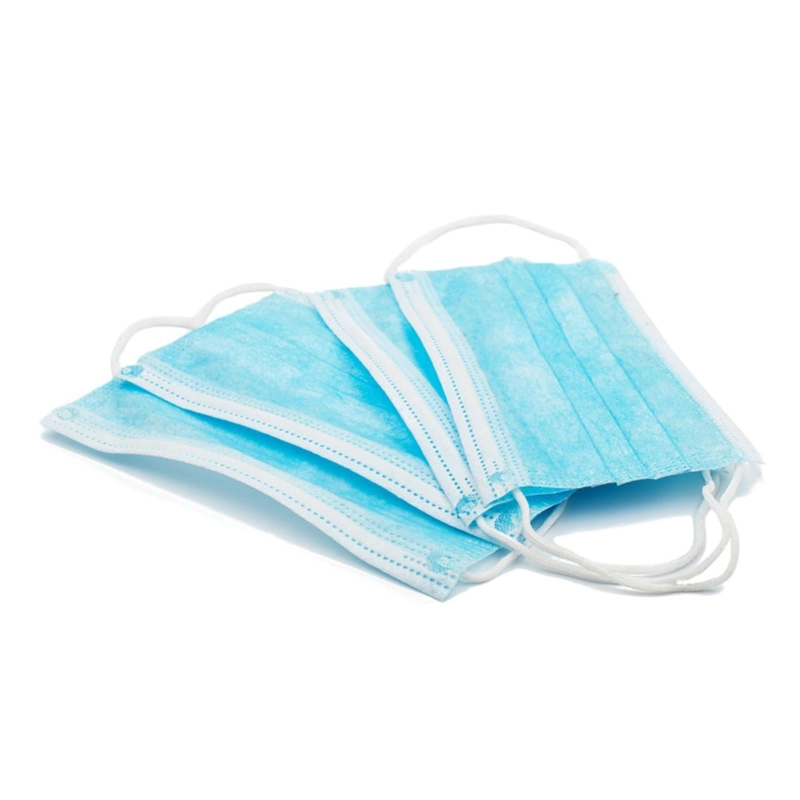 MASCARILLA DESECHABLE 3 PLIEGUES CAJA 50 UN - 2