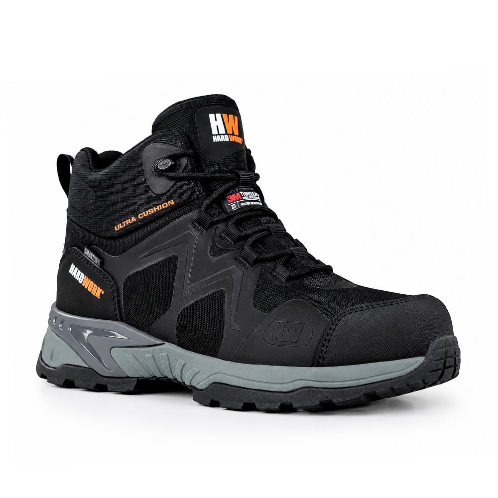 CALZADO DE SEGURIDAD HW RANGER NEGRO - 1
