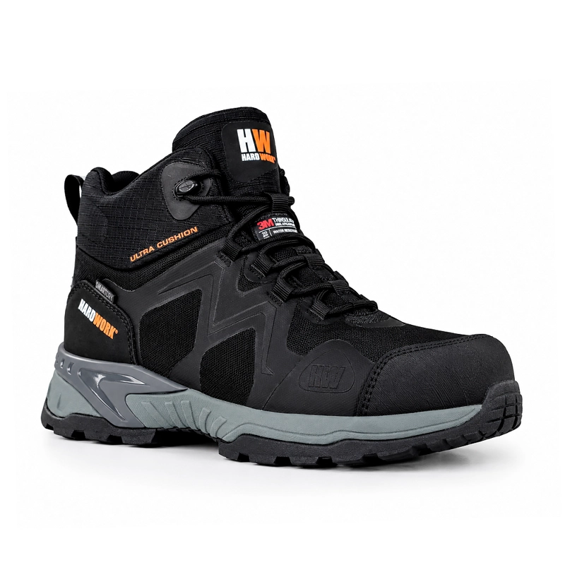 CALZADO DE SEGURIDAD HW RANGER NEGRO - 1