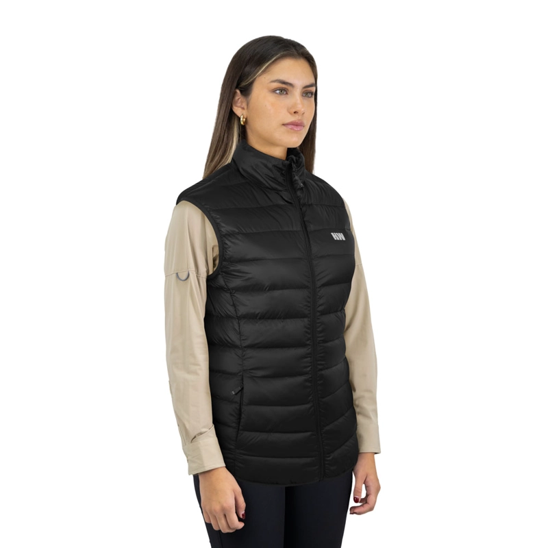 PARKA PLUMA HW PULLAY PRO MUJER SIN MANGA BLACK - 2