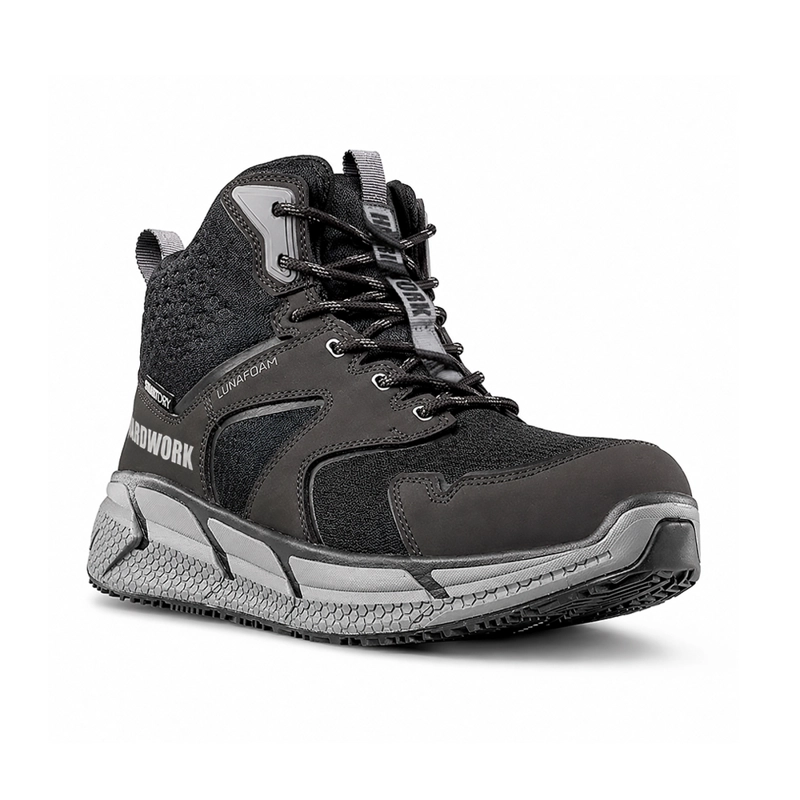 CALZADO DE SEGURIDAD HW LUNAFOAM NEGRO - 1
