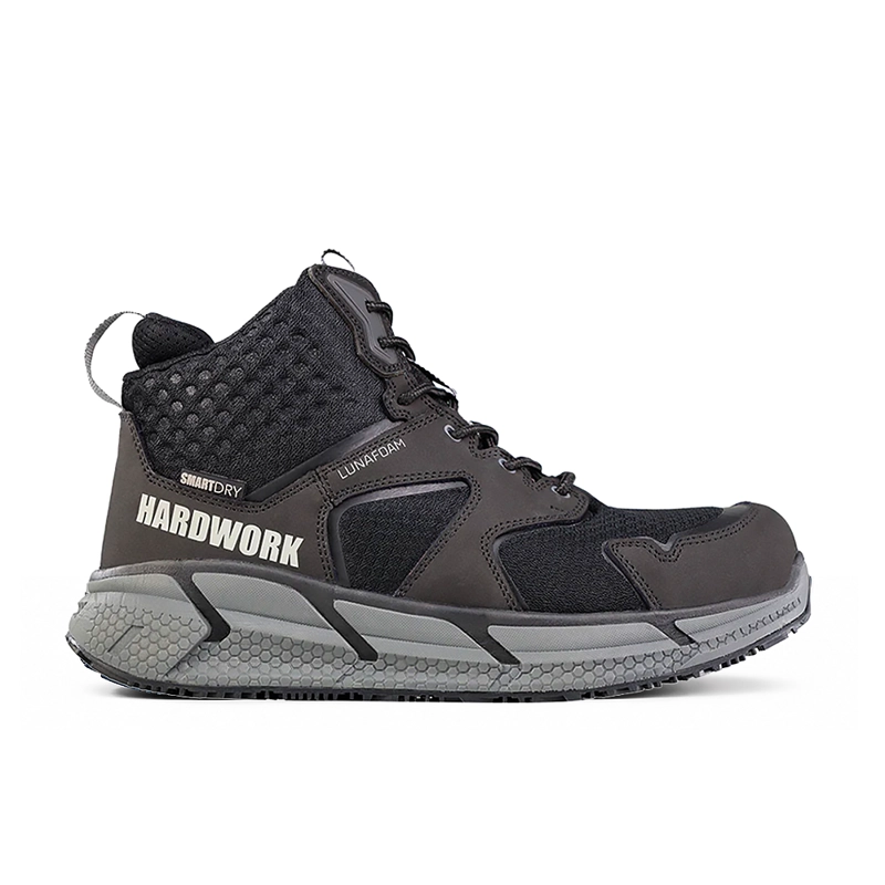 CALZADO DE SEGURIDAD HW LUNAFOAM NEGRO - 2