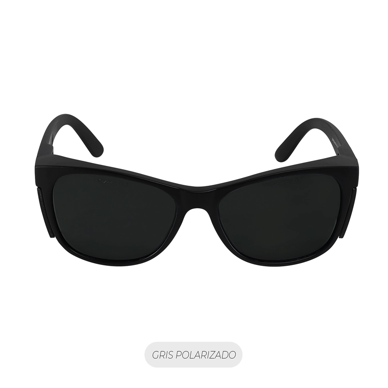 LENTE SEGURIDAD SAFEBLACK GRIS POLARIZADO STEELPRO - 2