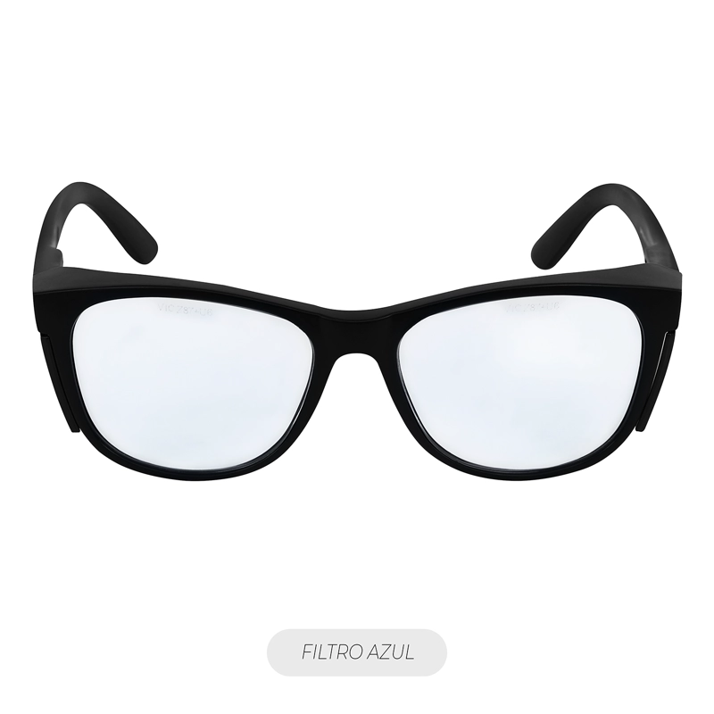 LENTE SEGURIDAD SAFEBLACK CLARO BLUE BLOCKER STEELPRO - 2