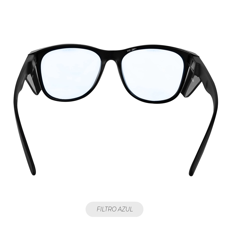 LENTE SEGURIDAD SAFEBLACK CLARO BLUE BLOCKER STEELPRO - 4