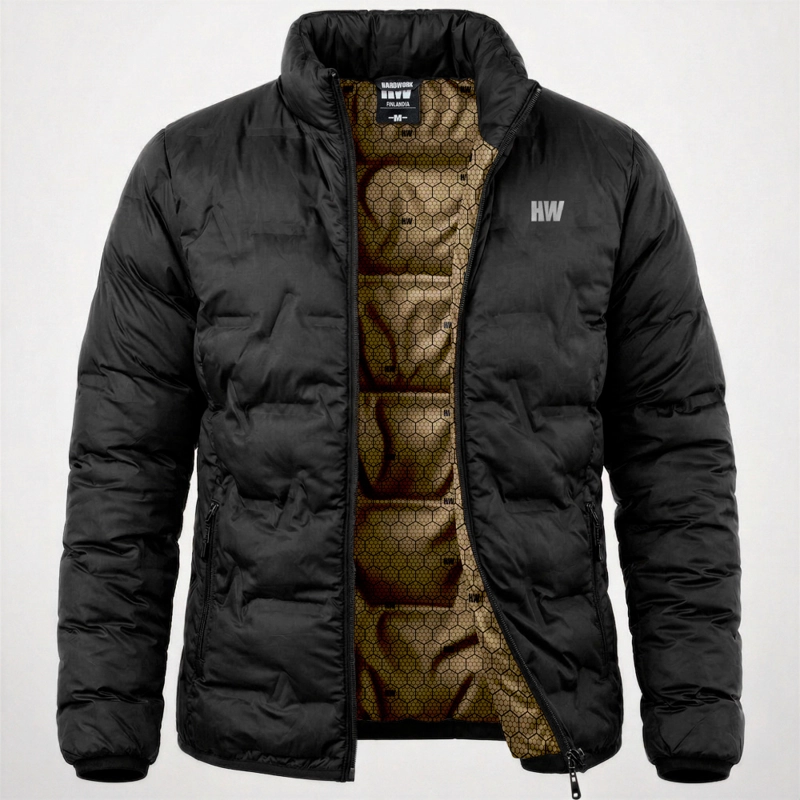 PARKA INSULADA HW FINLANDIA BLACK - 1