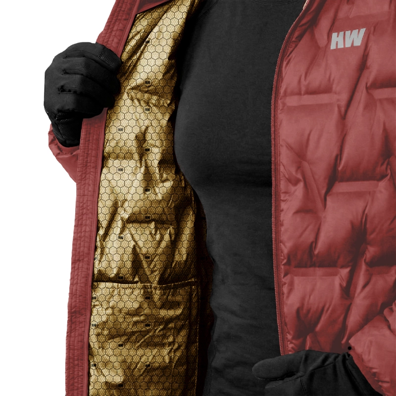 PARKA INSULADA HW FINLANDIA MUJER CABERNET - 4