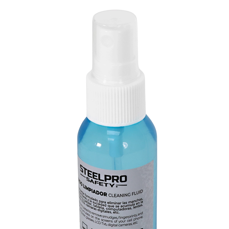 KIT DE LIMPIEZA PARA LENTES Y PANTALLAS STEELPRO - 4