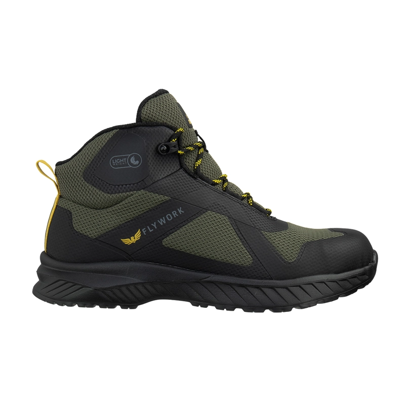 ZAPATILLA DE TRABAJO EDBK FLY WORK 2 DK GREEN BLACK - 1