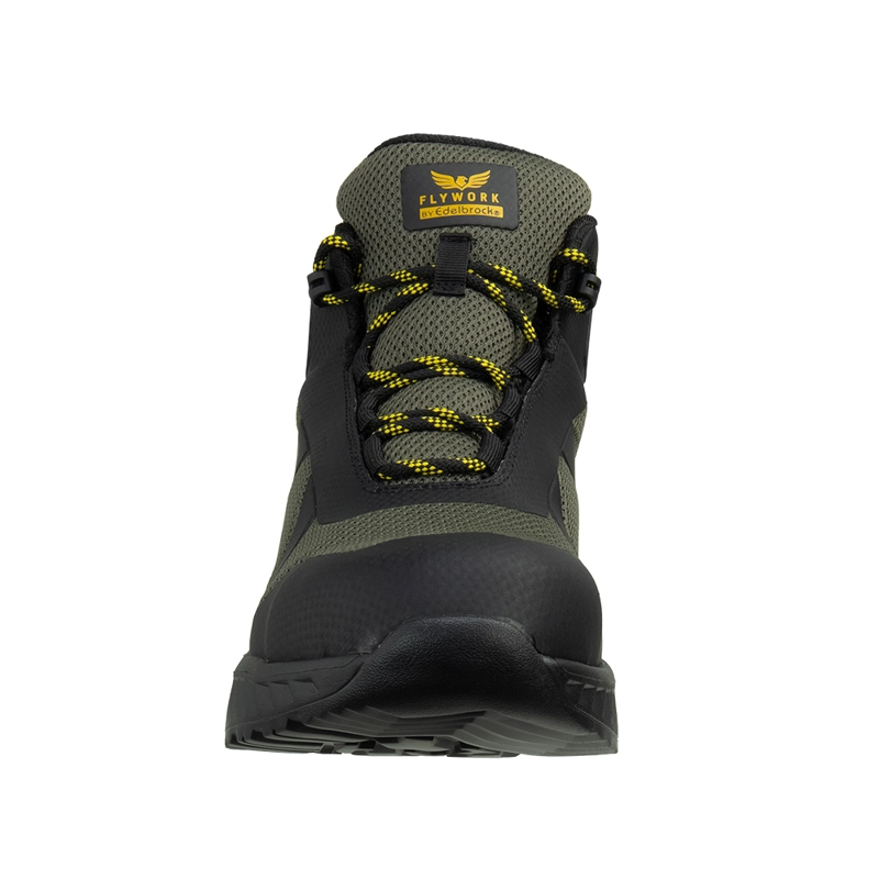 ZAPATILLA DE TRABAJO EDBK FLY WORK 2 DK GREEN BLACK - 3