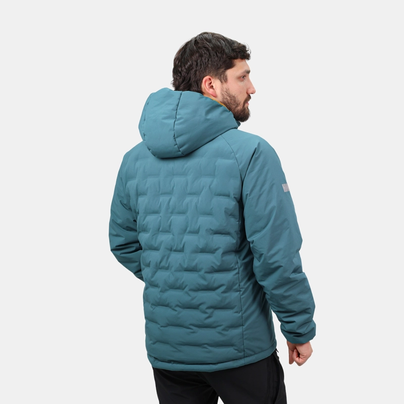 PARKA INSULADA HW EXPLORER HOMBRE PETROLEO MOSTAZA - 3