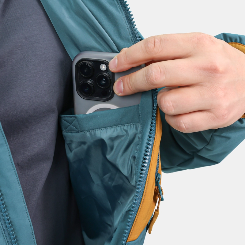 PARKA INSULADA HW EXPLORER HOMBRE PETROLEO MOSTAZA - 9