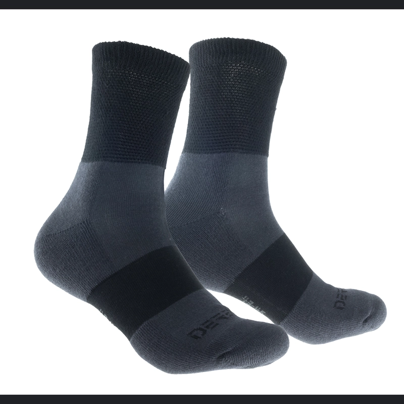 CALCETIN TERAPEUTICO DIABETICO BLACK HOMBRE - CREW - 1