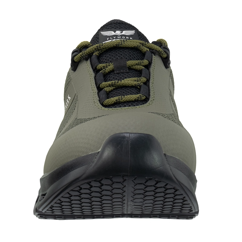 ZAPATILLA DE TRABAJO EDBK FLY WORK LOW DK GREEN BLACK - 4