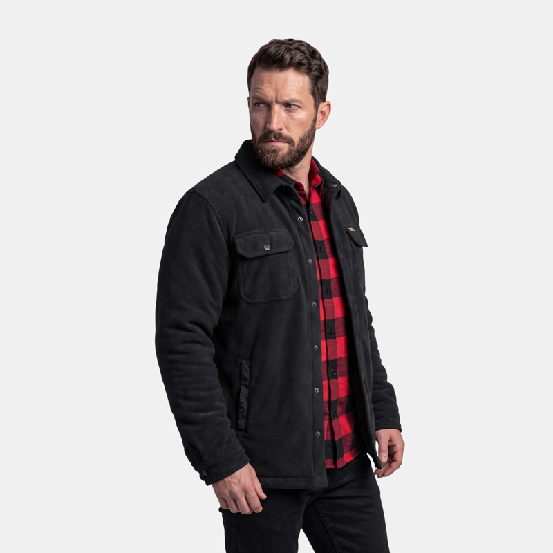 CHAQUETA POLAR QUEBEC GRIZZLY NEGRO - 2