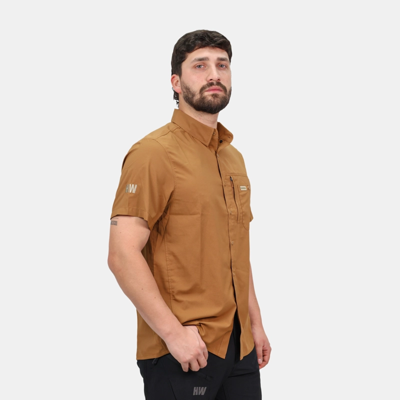 CAMISA HW KINGSTON TABACO - 2