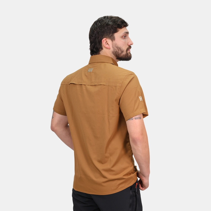 CAMISA HW KINGSTON TABACO - 3