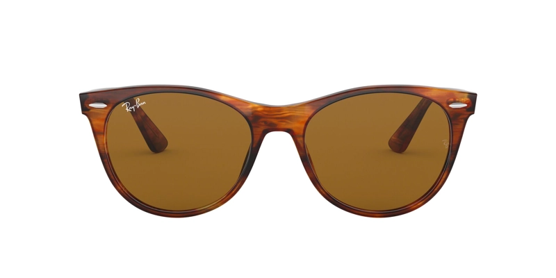 RAY-BAN WAYFARER II STRIPPED HAVANA LENTE BROWN - 3