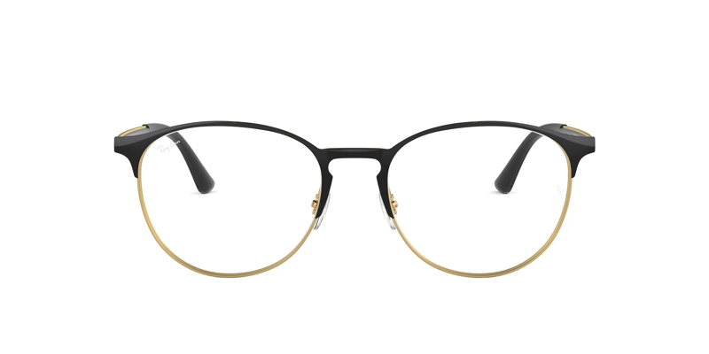ARMAZÓN ÓPTICO RAY-BAN ROUND RX6375 GOLD BLACK - 2